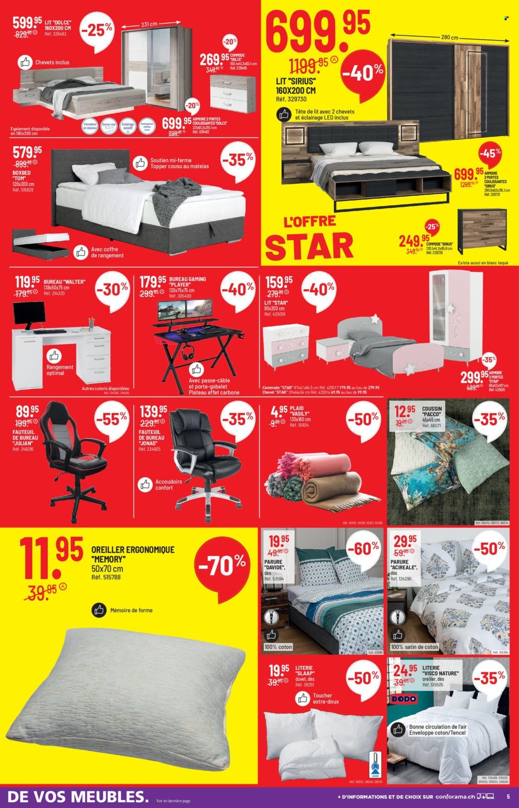 Volantino Conforama - 27.6.2022 - 11.7.2022. Pagina 5