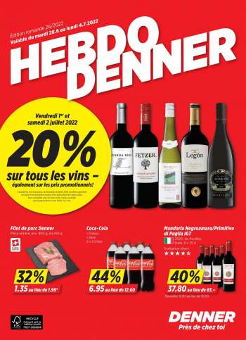 Volantino Denner - 28.6.2022 - 4.7.2022.