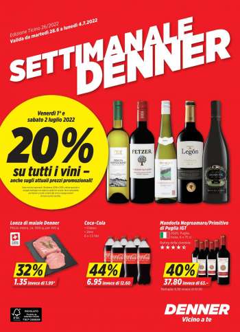 Volantino Denner - 28.6.2022 - 4.7.2022.