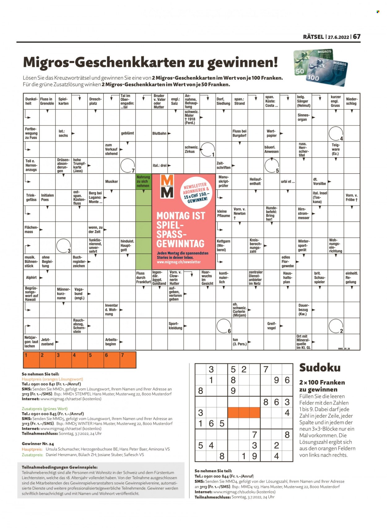 Volantino Migros - 27.6.2022 - 3.7.2022. Pagina 67