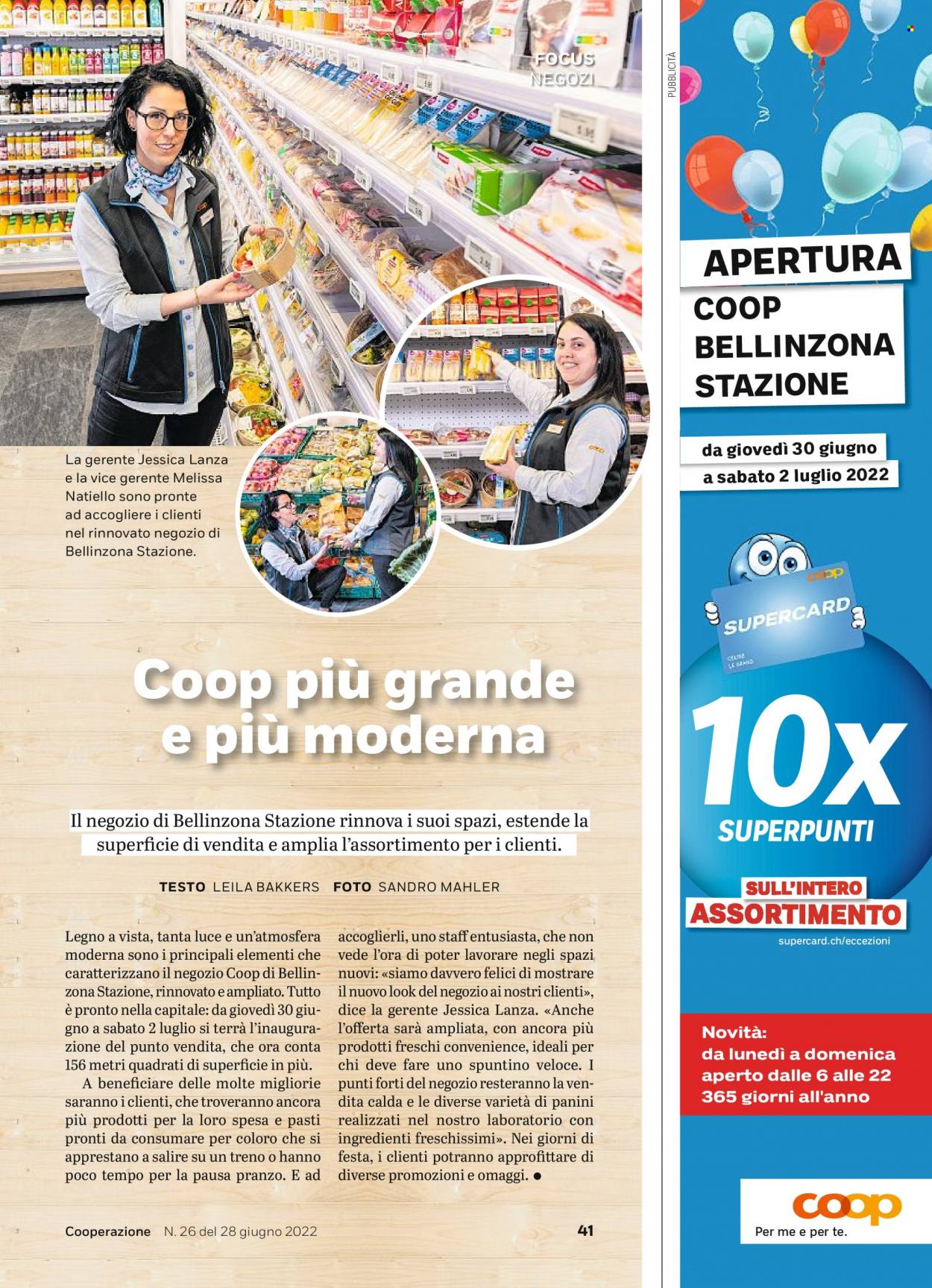Volantino Coop - 28.6.2022 - 4.7.2022. Pagina 41