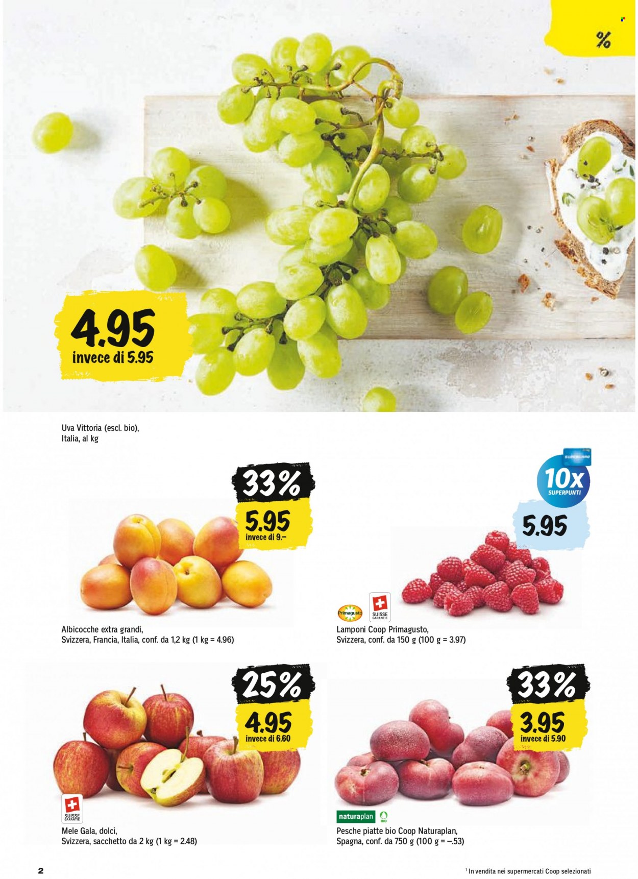 Prospekt Coop - 28.6.2022 - 3.7.2022. Seite 2