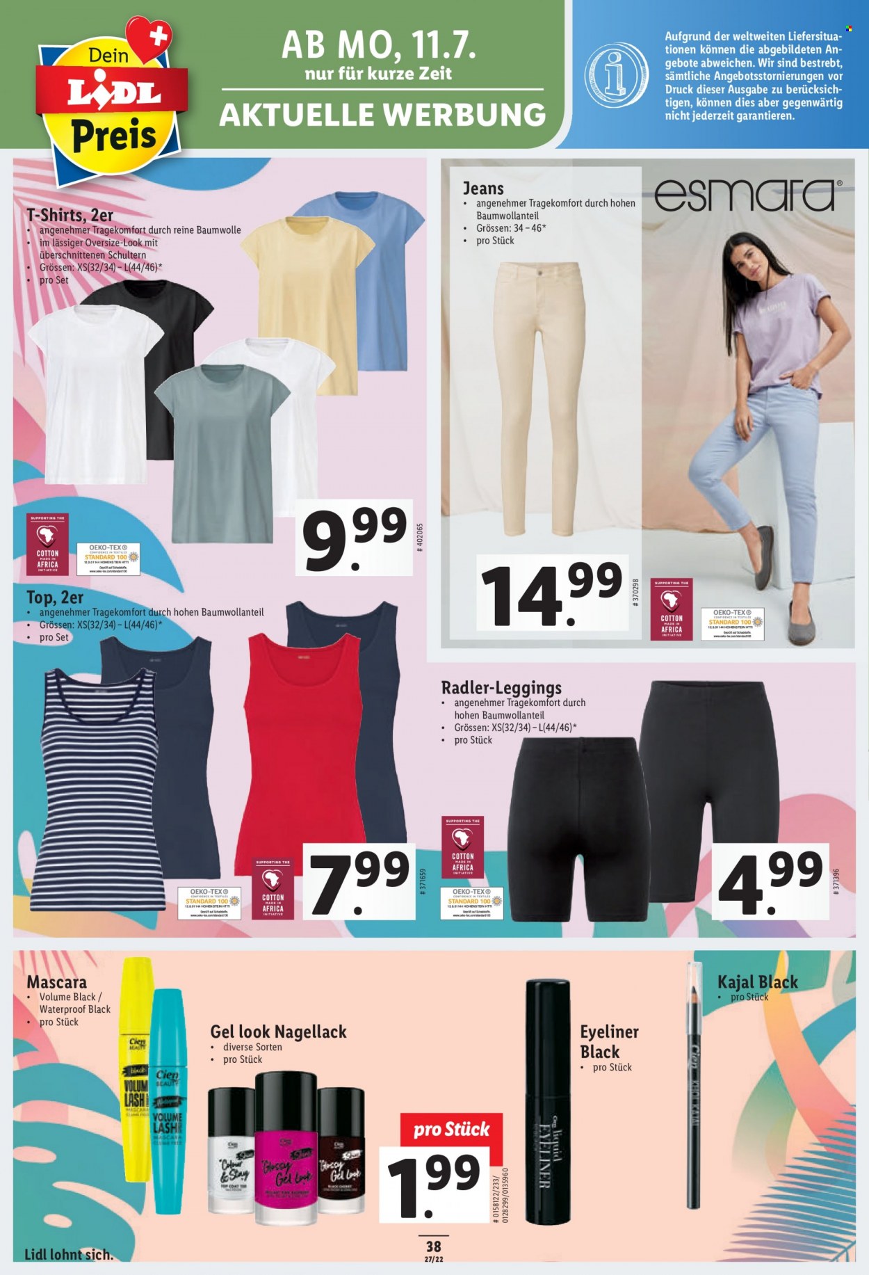 Prospekt Lidl - 7.7.2022 - 13.7.2022. Seite 38