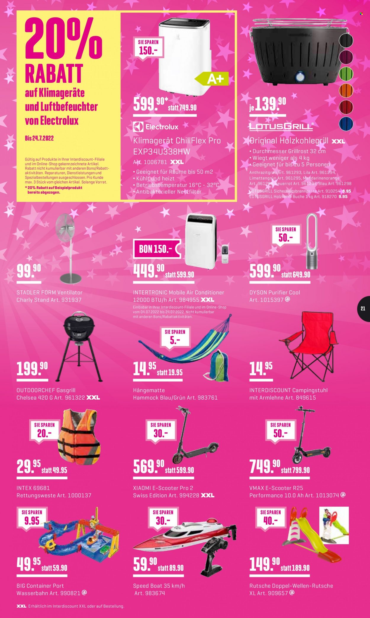 Catalogue Interdiscount - 4.7.2022 - 24.7.2022. Page 21