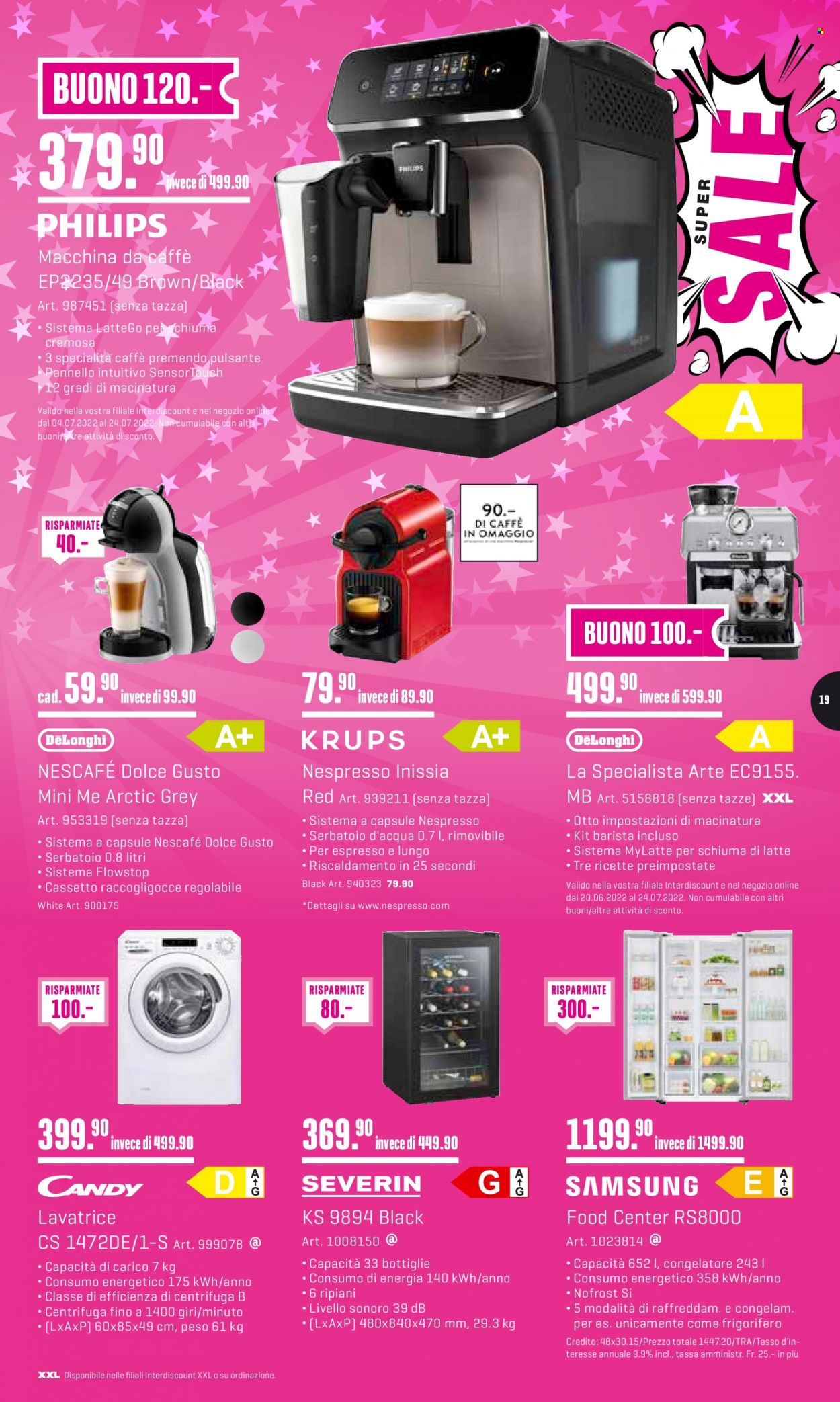 Prospekt Interdiscount - 4.7.2022 - 24.7.2022. Seite 19
