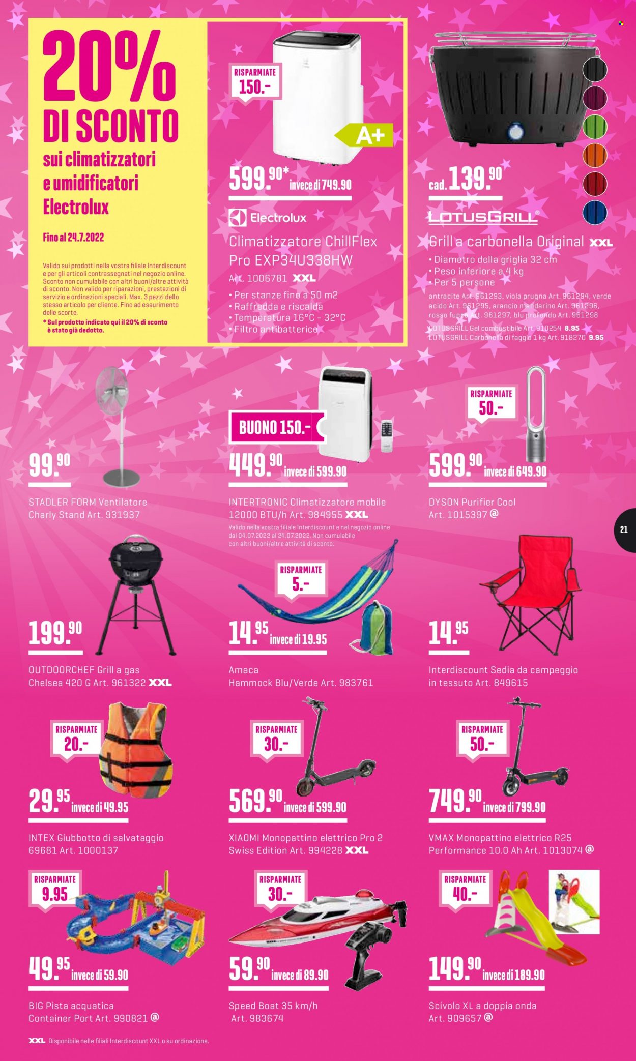 Prospekt Interdiscount - 4.7.2022 - 24.7.2022. Seite 21