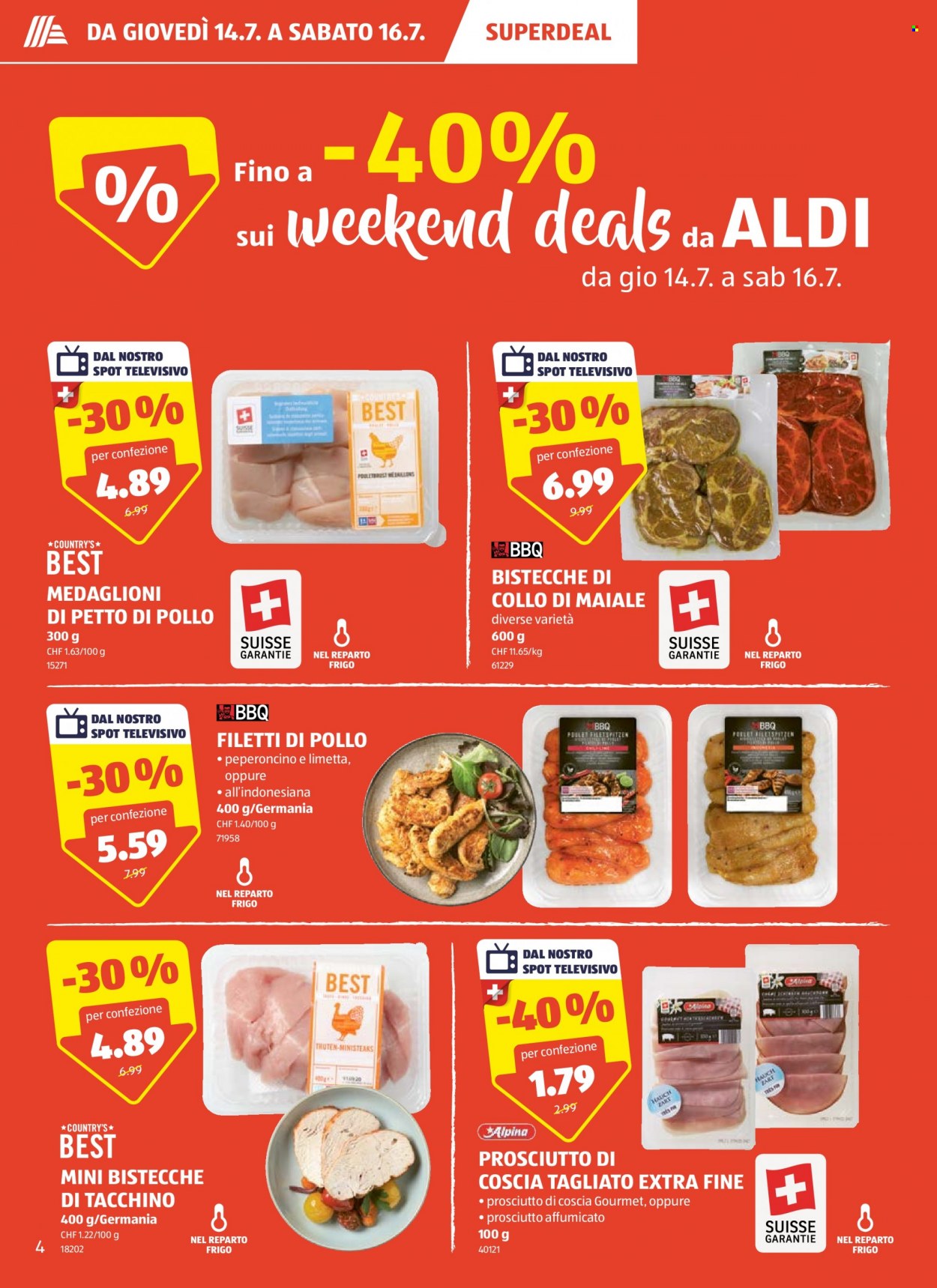 Catalogue Aldi - 14.7.2022 - 20.7.2022. Page 4