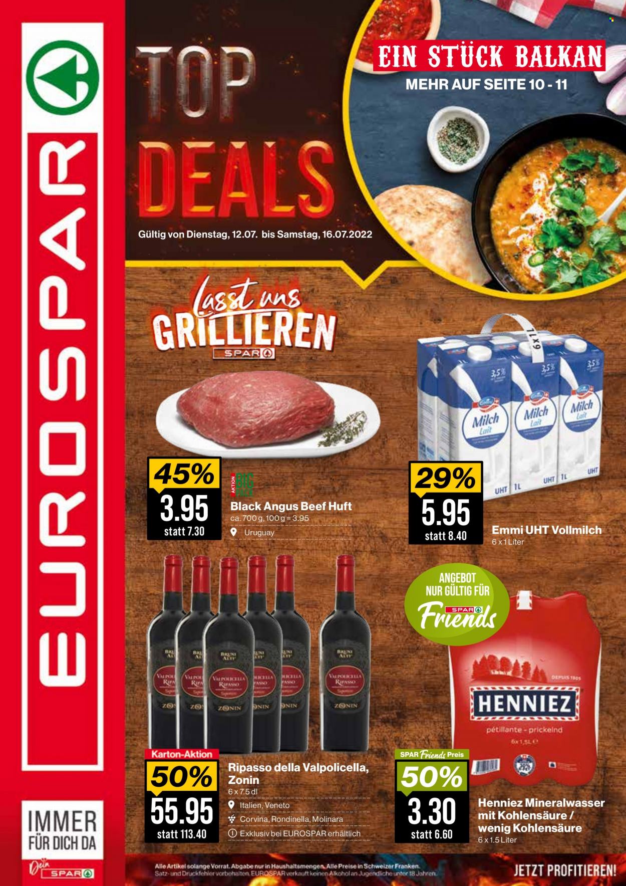 Volantino SPAR - 12.7.2022 - 16.7.2022. Pagina 1