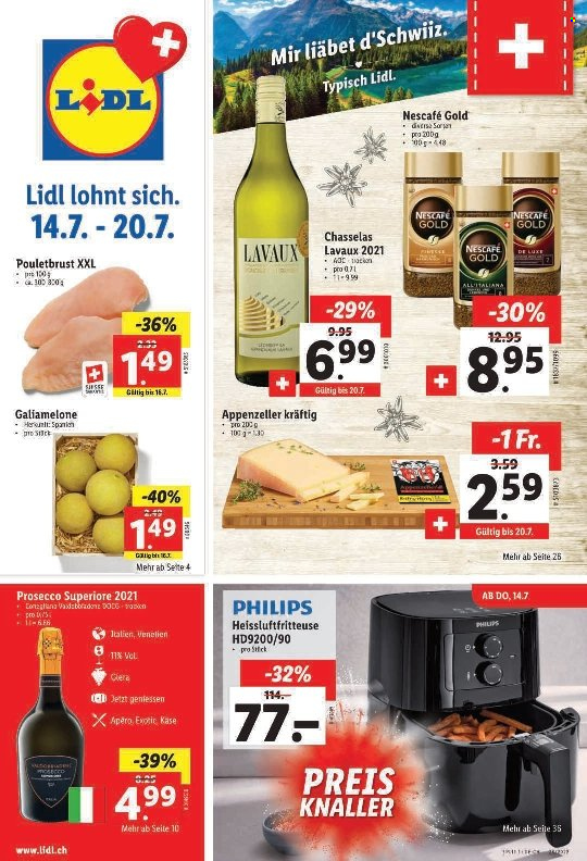 Volantino Lidl - 14.7.2022 - 20.7.2022. Pagina 1