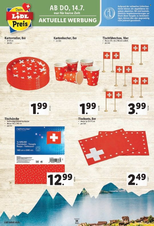 Volantino Lidl - 14.7.2022 - 20.7.2022. Pagina 34
