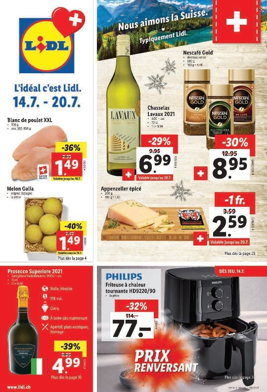 Volantino Lidl - 14.7.2022 - 20.7.2022. Pagina 1