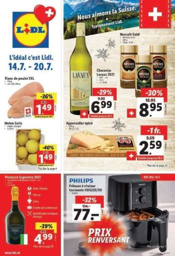 Catalogue Lidl - 14.7.2022 - 20.7.2022.