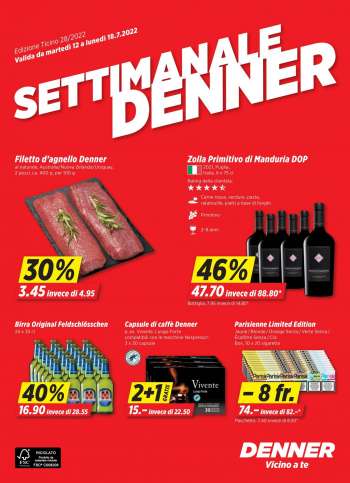 Volantino Denner - 12.7.2022 - 18.7.2022.