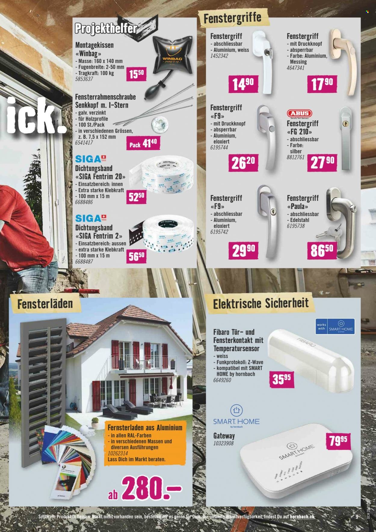 Prospekt Hornbach - 12.7.2022 - 11.8.2022. Seite 9