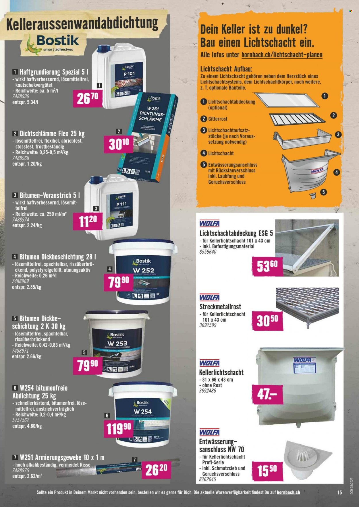 Prospekt Hornbach - 12.7.2022 - 11.8.2022. Seite 15