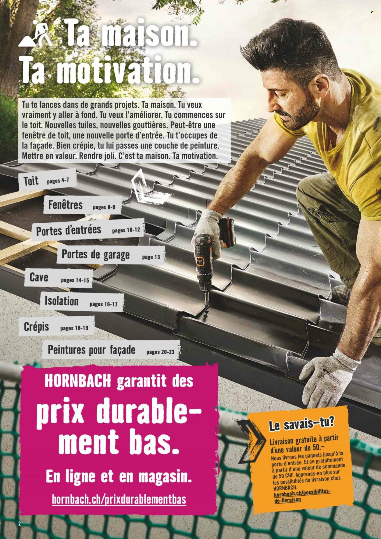 Catalogue Hornbach - 12.7.2022 - 11.8.2022. Page 2
