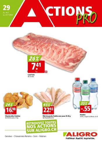 Catalogue ALIGRO - 18.7.2022 - 23.7.2022.