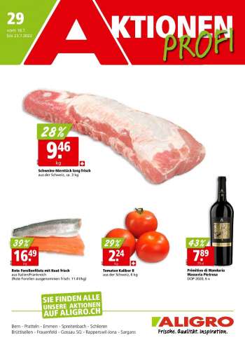 Prospekte ALIGRO - 18.7.2022 - 23.7.2022.