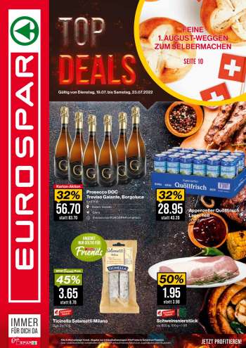 Volantino SPAR - 19.7.2022 - 23.7.2022.