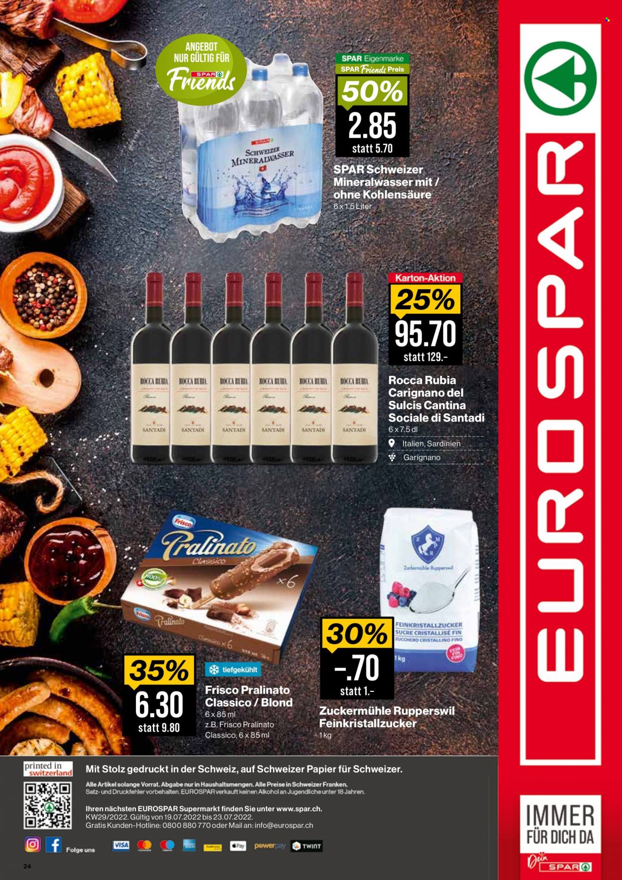Volantino SPAR - 19.7.2022 - 23.7.2022. Pagina 24