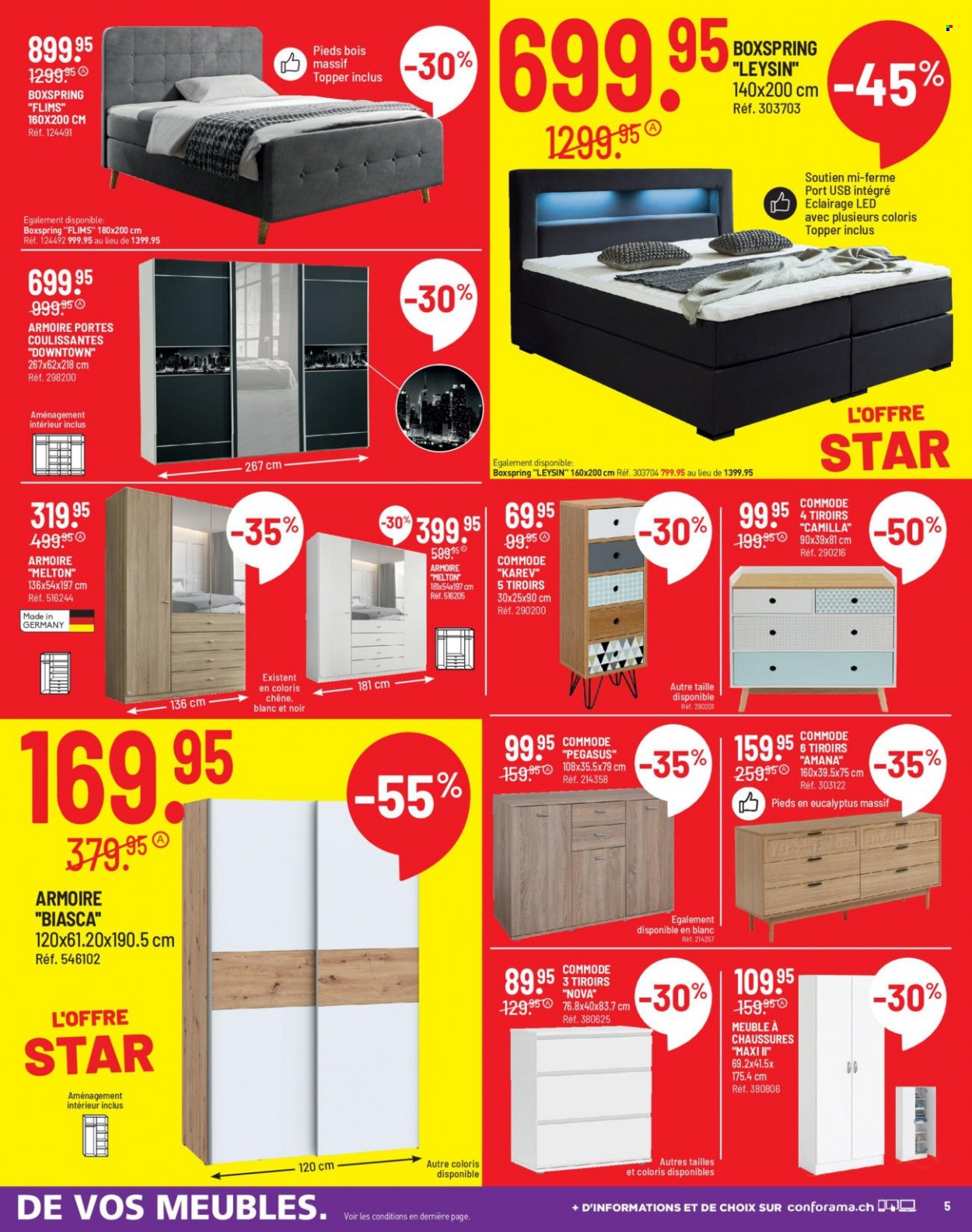 Volantino Conforama - 12.7.2022 - 25.7.2022. Pagina 5