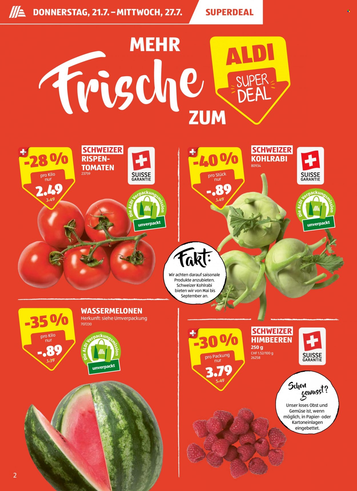 Catalogue Aldi - 21.7.2022 - 27.7.2022. Page 2