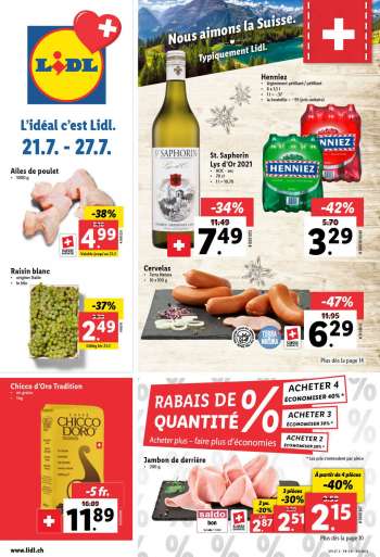 Volantino Lidl - 21.7.2022 - 27.7.2022.