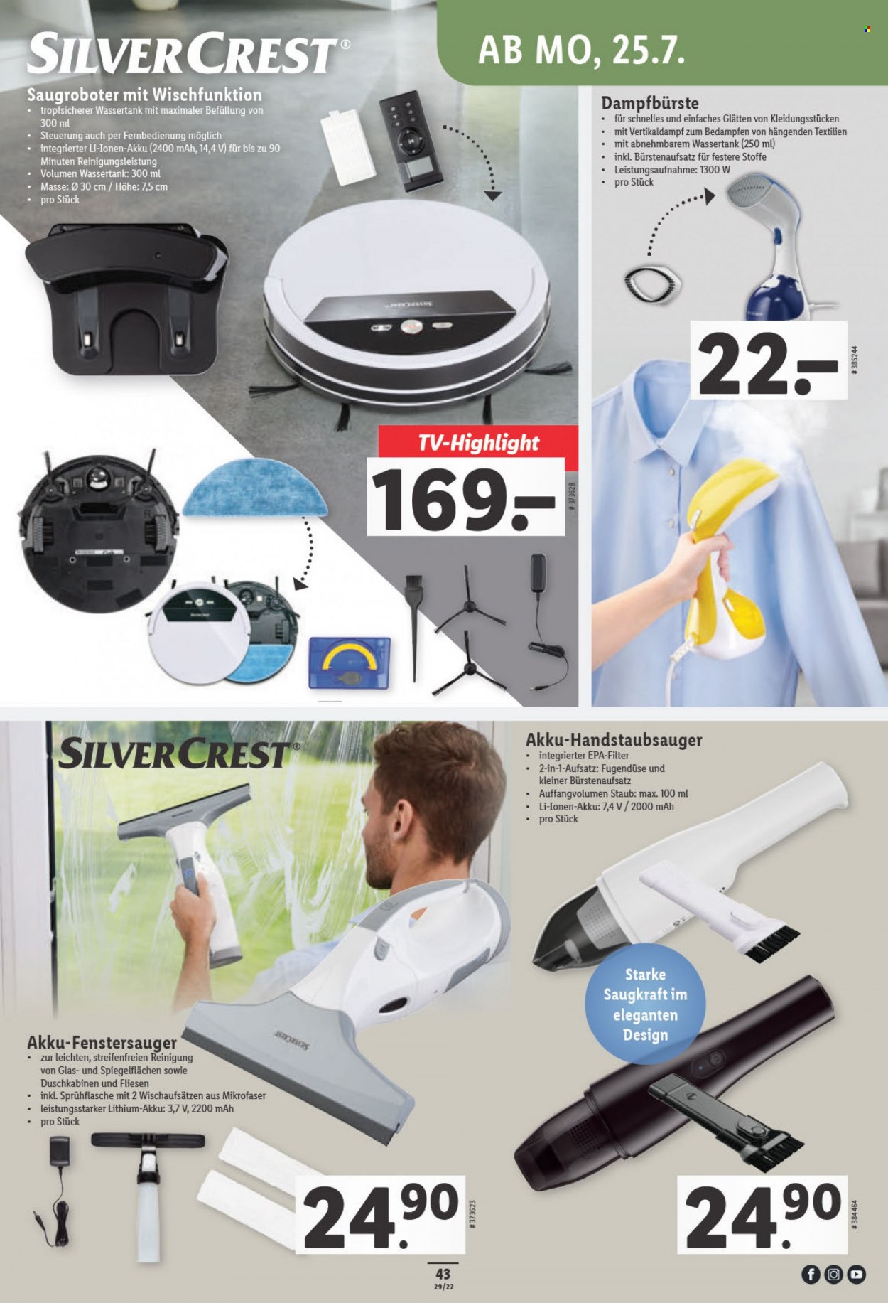Volantino Lidl - 21.7.2022 - 27.7.2022. Pagina 43