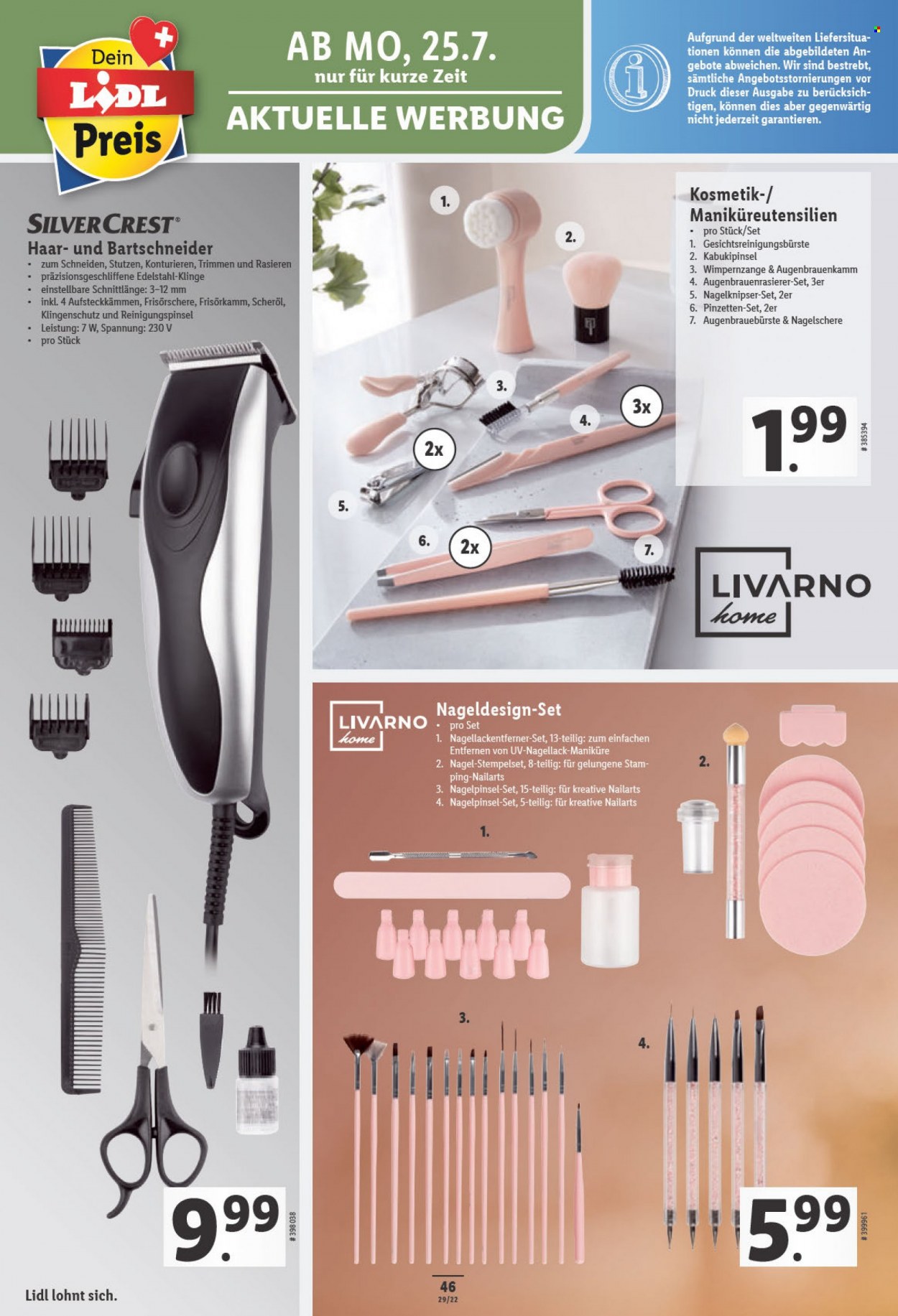 Volantino Lidl - 21.7.2022 - 27.7.2022. Pagina 46