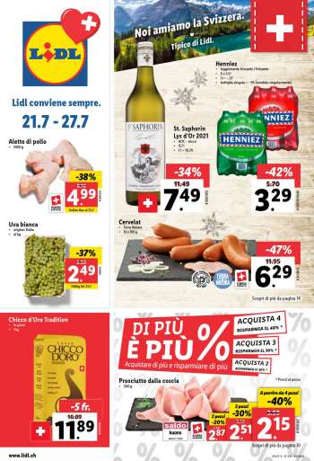 Volantino Lidl - 21.7.2022 - 27.7.2022.