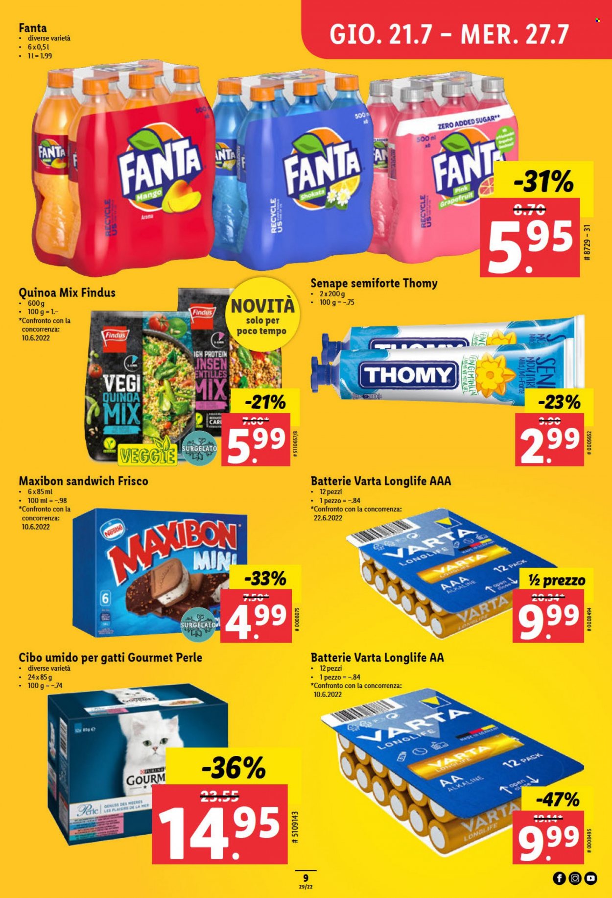 Volantino Lidl - 21.7.2022 - 27.7.2022. Pagina 9