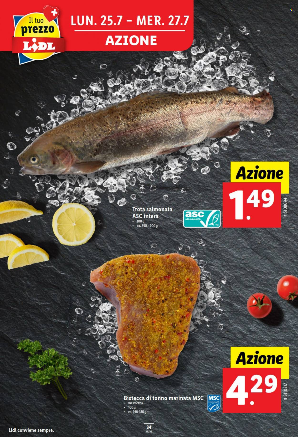 Volantino Lidl - 21.7.2022 - 27.7.2022. Pagina 34