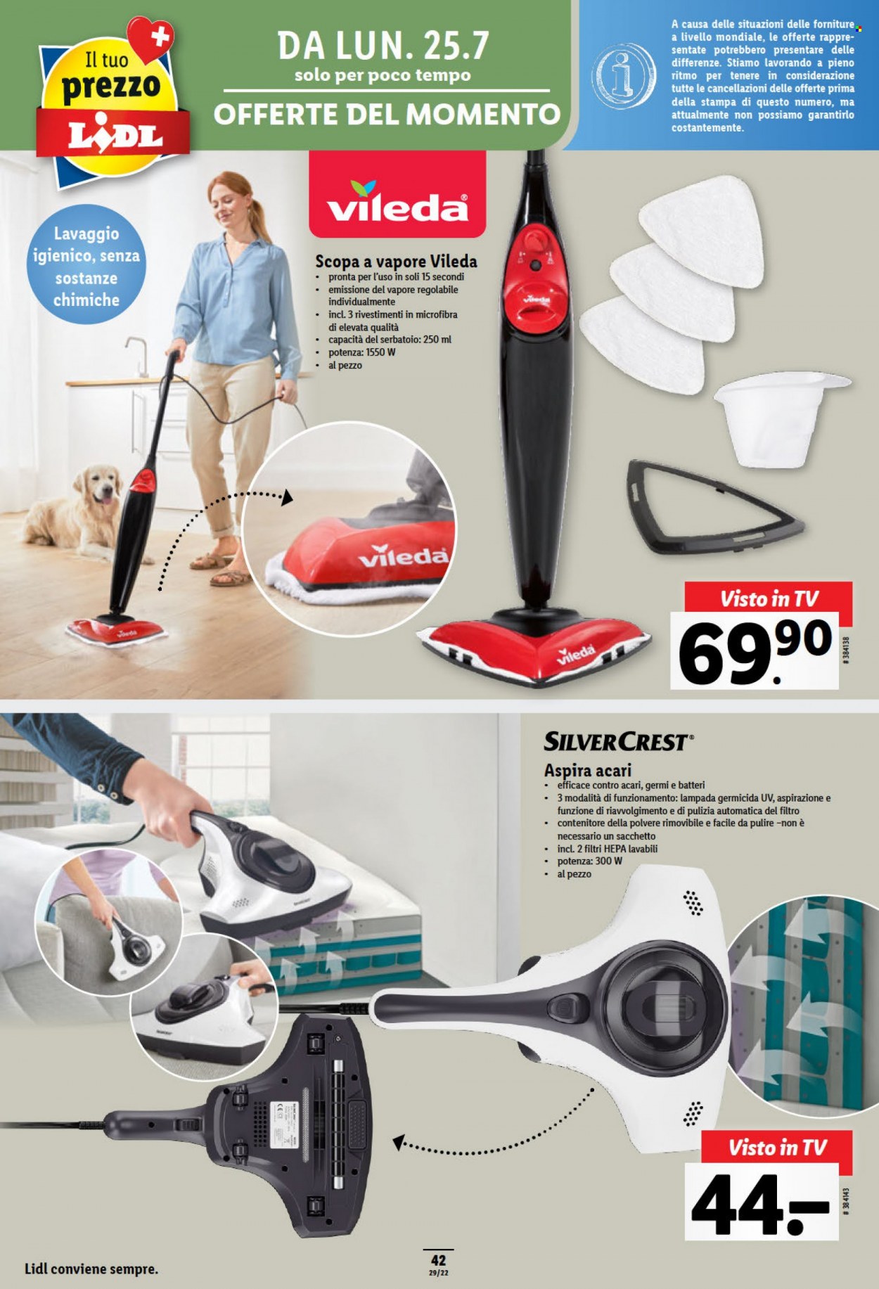 Volantino Lidl - 21.7.2022 - 27.7.2022. Pagina 42