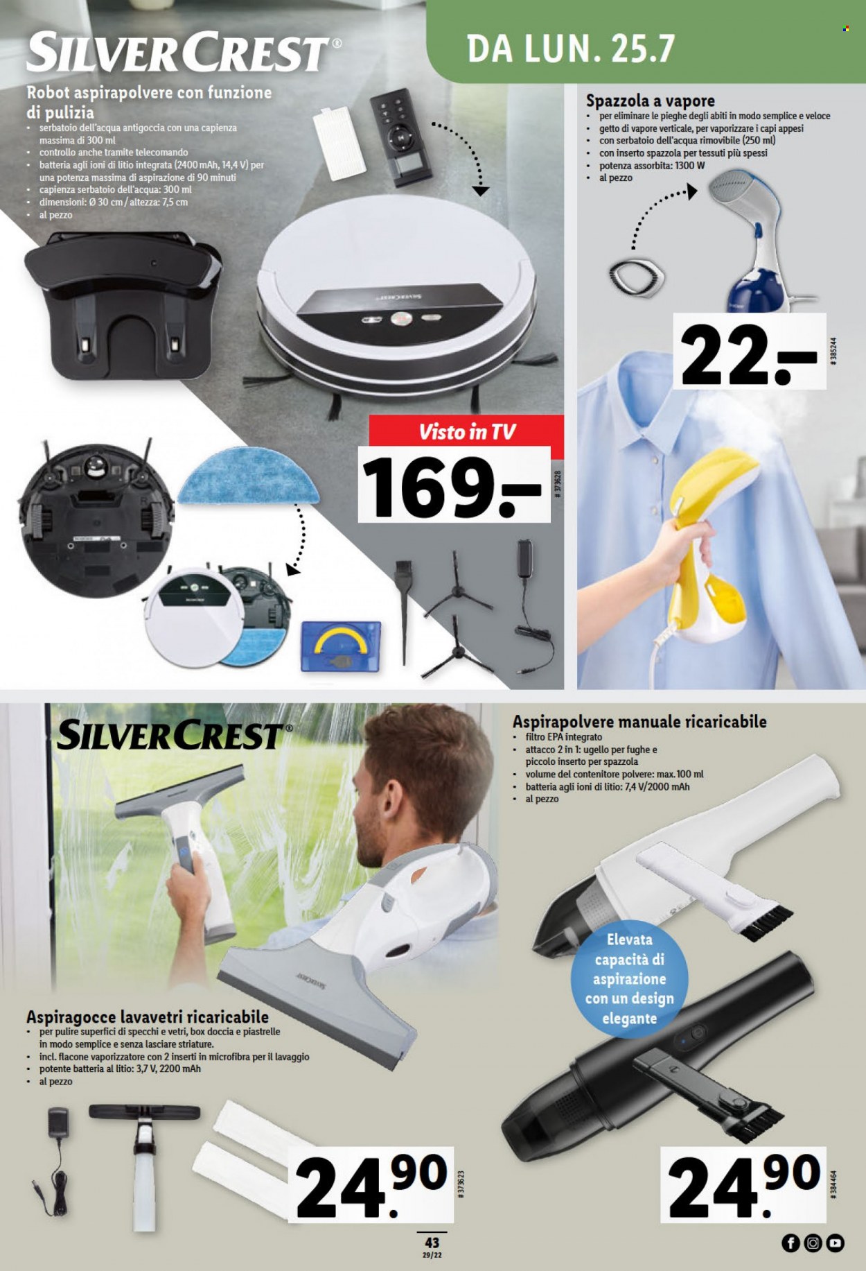 Volantino Lidl - 21.7.2022 - 27.7.2022. Pagina 43