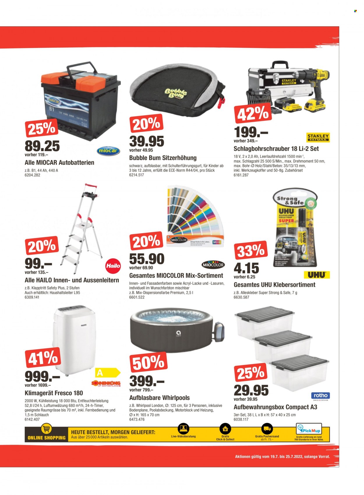 Prospekt Migros - 18.7.2022 - 24.7.2022. Seite 3