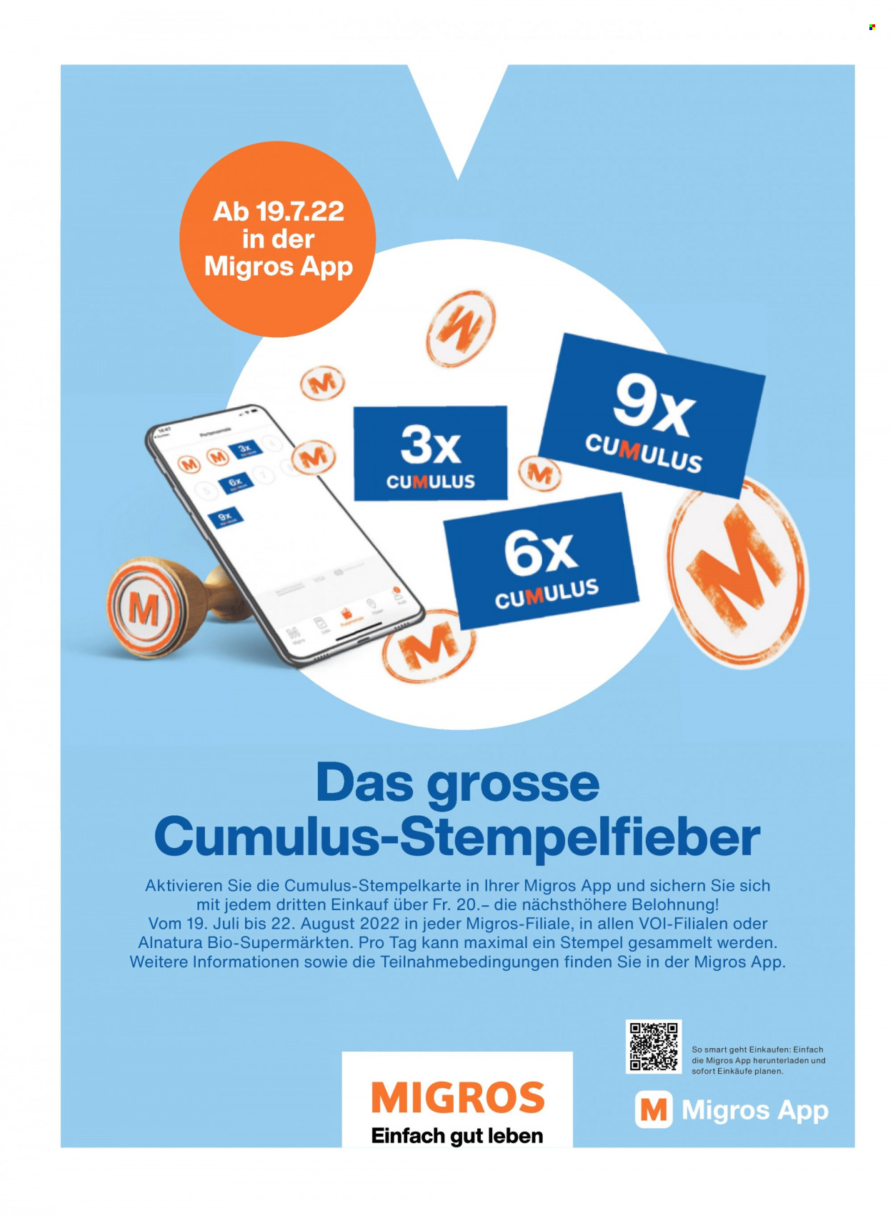 Prospekt Migros - 18.7.2022 - 24.7.2022. Seite 8