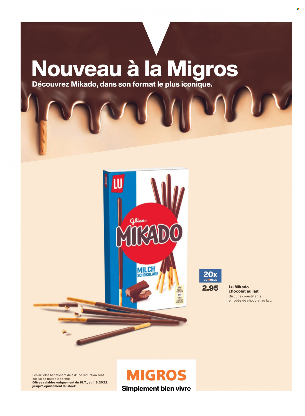 Prospekt Migros - 18.7.2022 - 24.7.2022. Seite 30