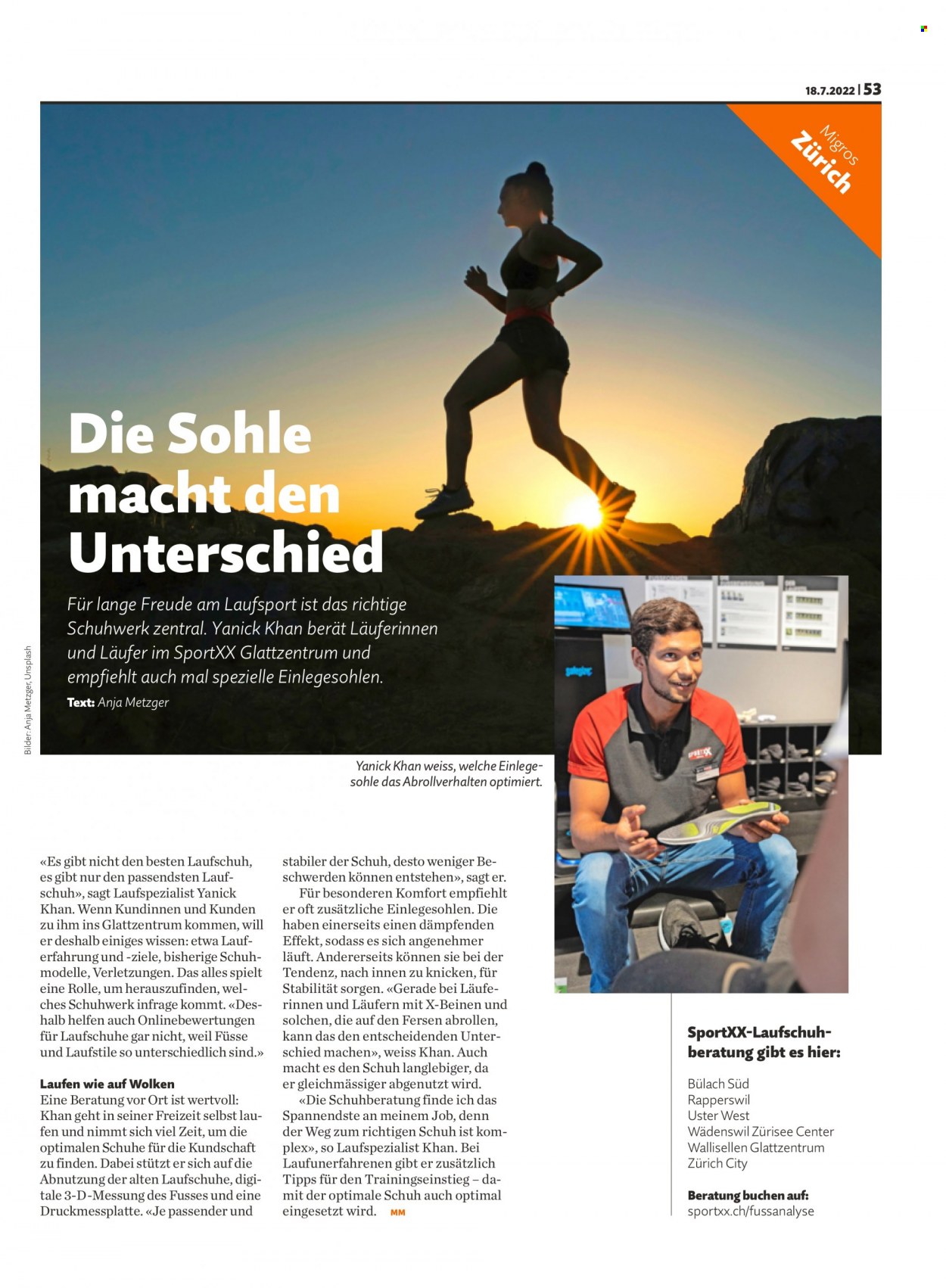 Prospekt Migros - 18.7.2022 - 24.7.2022. Seite 53