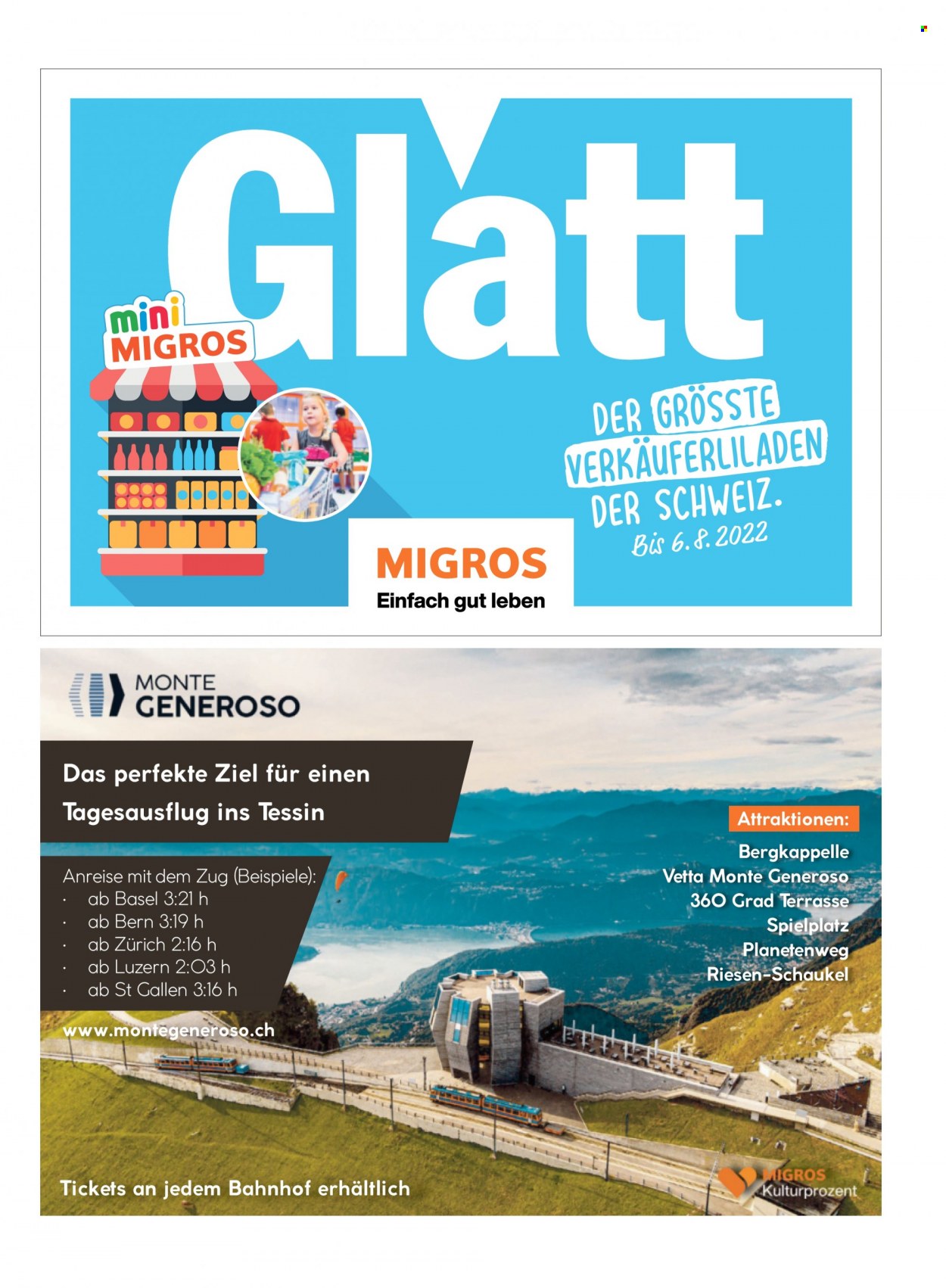 Prospekt Migros - 18.7.2022 - 24.7.2022. Seite 57