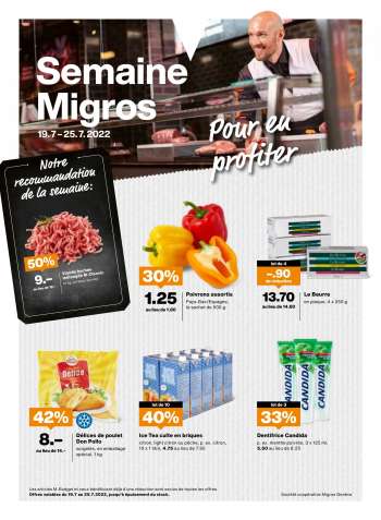 Volantino Migros - 19.7.2022 - 25.7.2022.