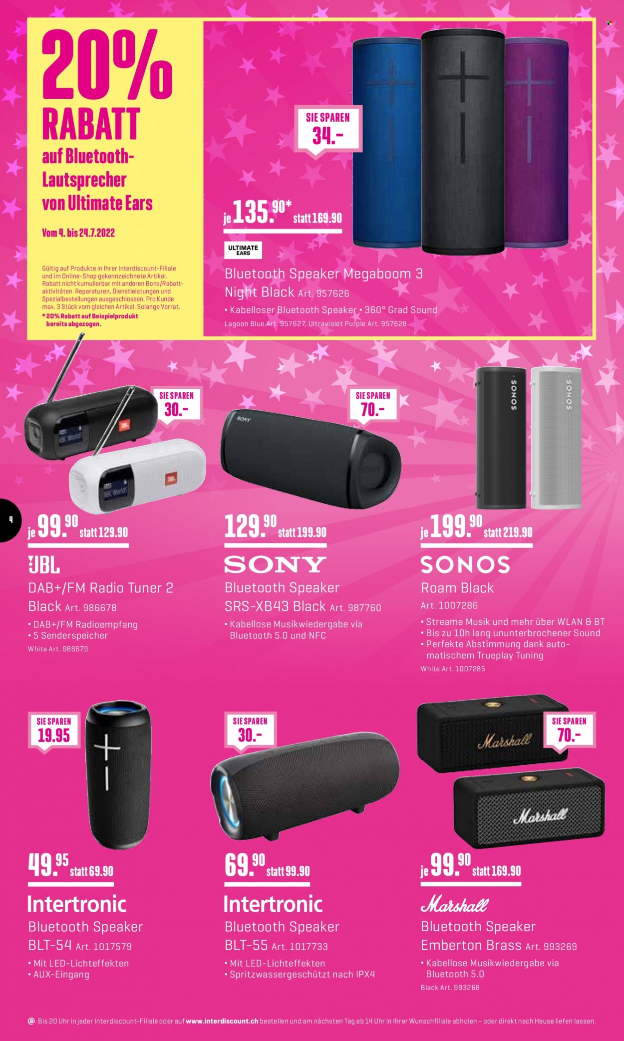 Catalogue Interdiscount - 18.7.2022 - 24.7.2022. Page 4