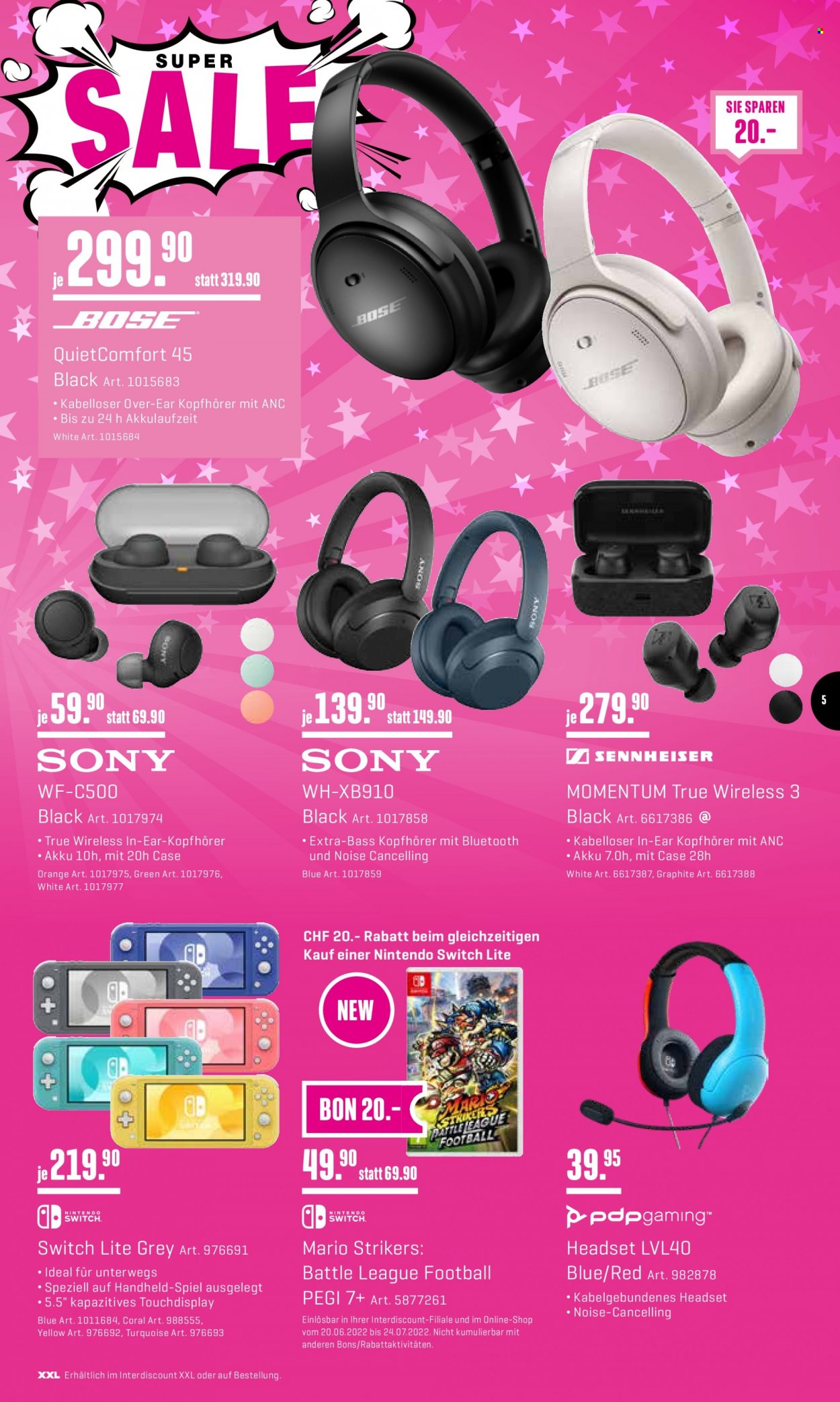 Catalogue Interdiscount - 18.7.2022 - 24.7.2022. Page 5