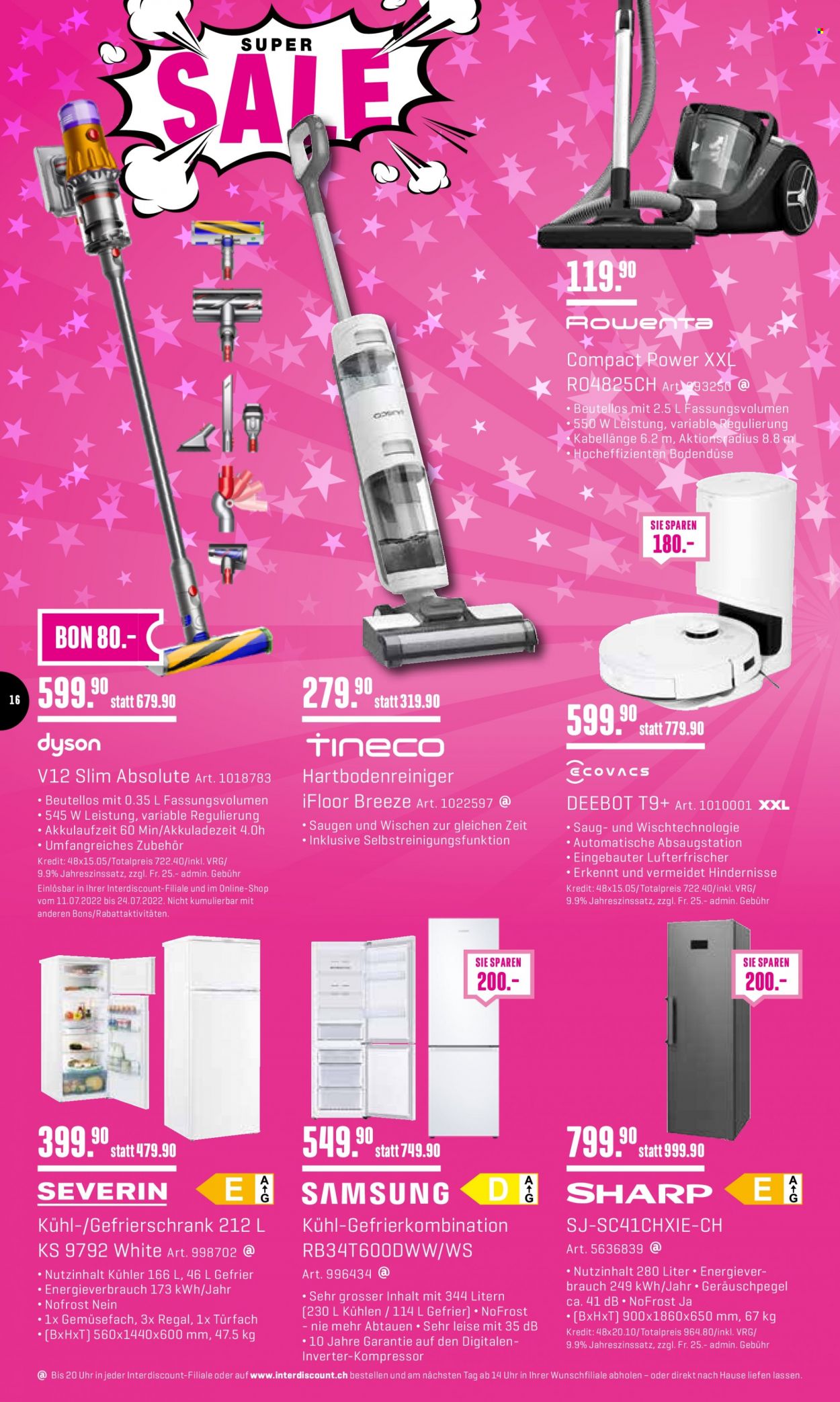 Catalogue Interdiscount - 18.7.2022 - 24.7.2022. Page 16