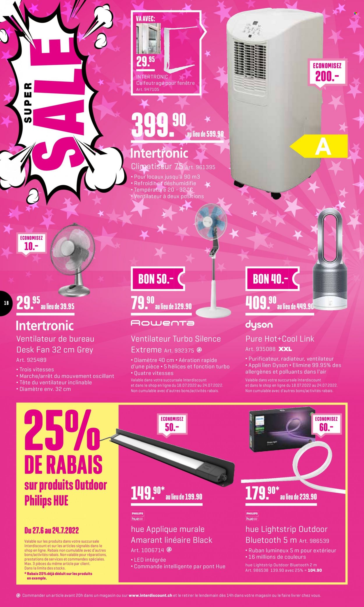 Catalogue Interdiscount - 18.7.2022 - 24.7.2022. Page 18
