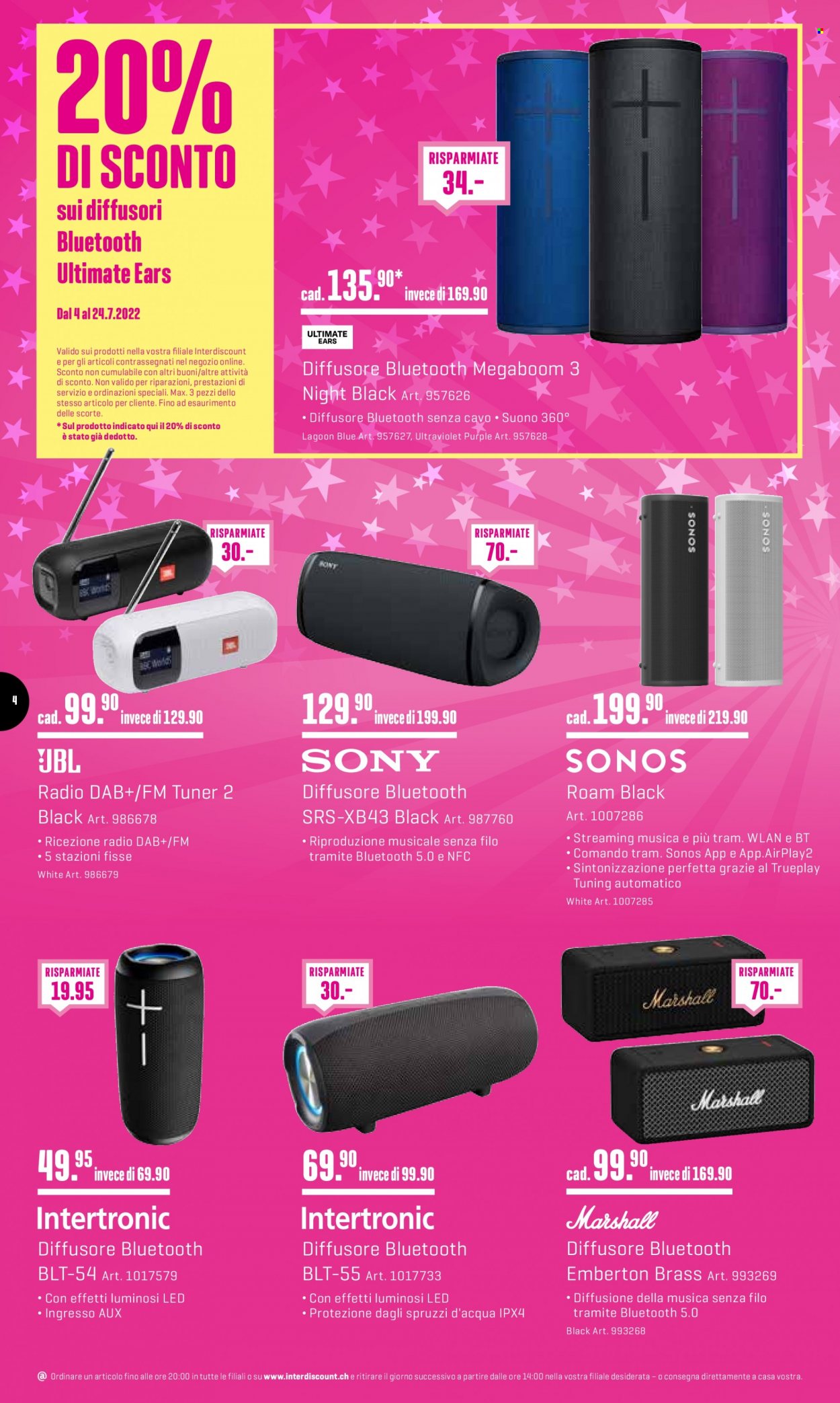 Catalogue Interdiscount - 18.7.2022 - 24.7.2022. Page 4