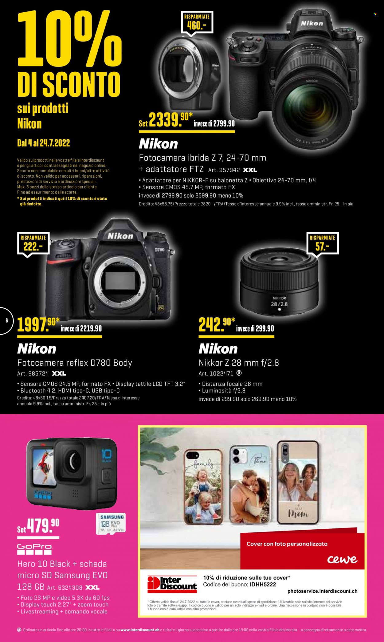 Catalogue Interdiscount - 18.7.2022 - 24.7.2022. Page 6