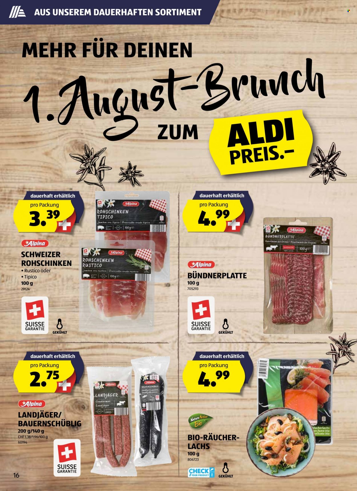 Volantino Aldi - 28.7.2022 - 3.8.2022. Pagina 16