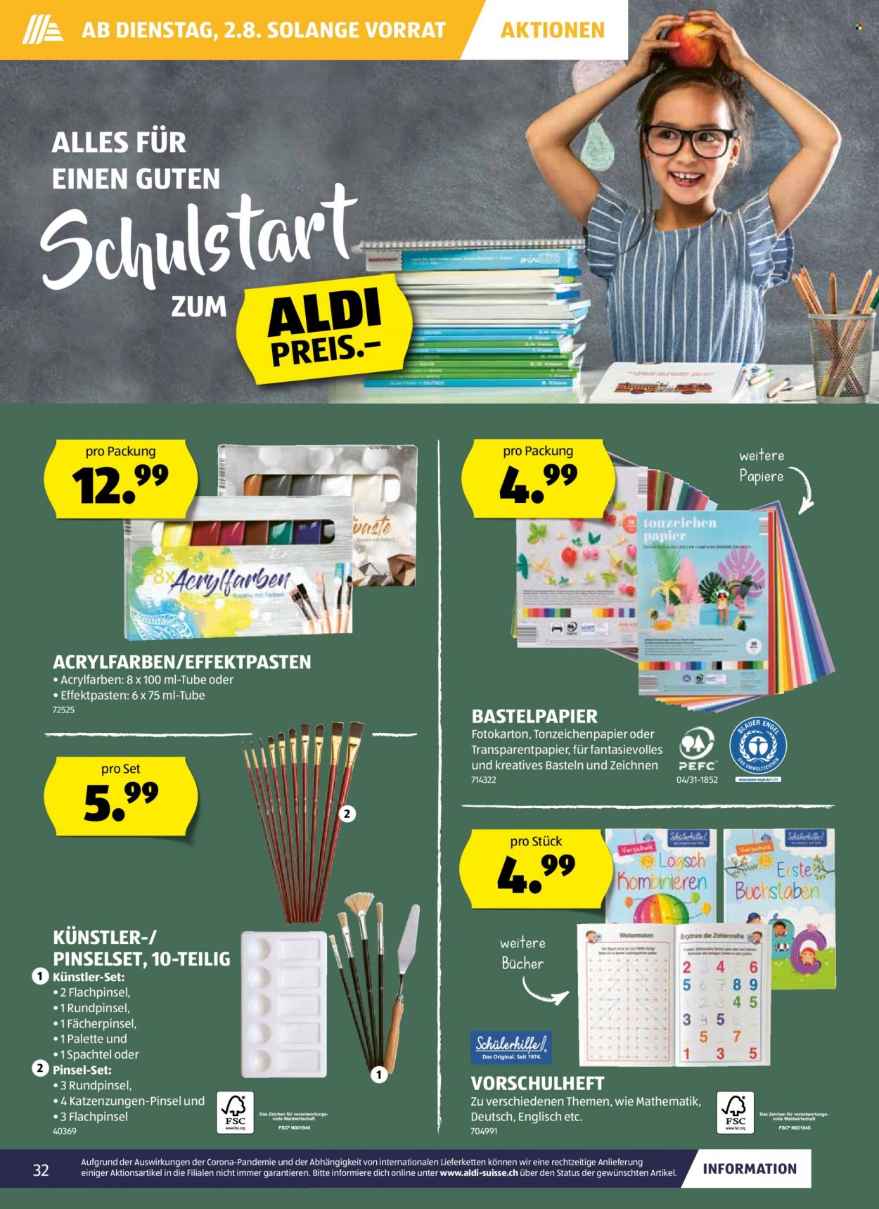 Volantino Aldi - 28.7.2022 - 3.8.2022. Pagina 32