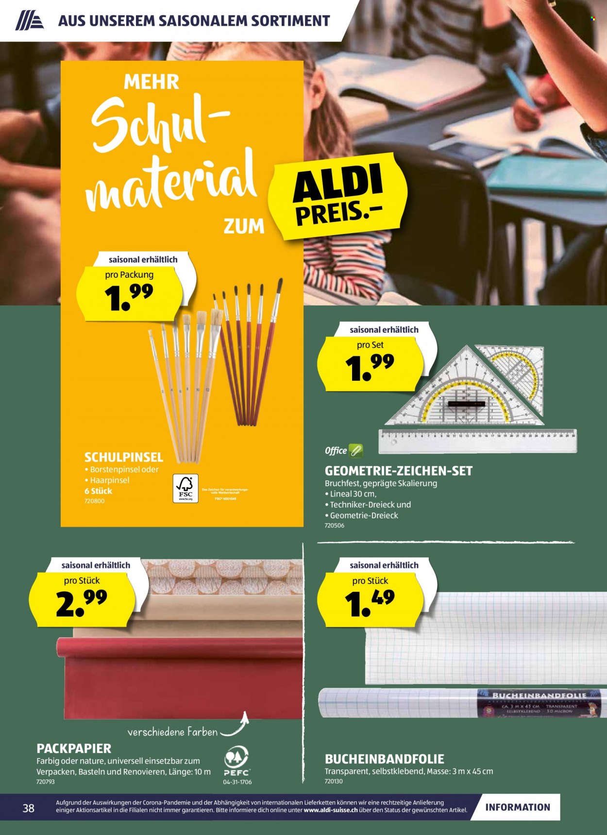 Volantino Aldi - 28.7.2022 - 3.8.2022. Pagina 38