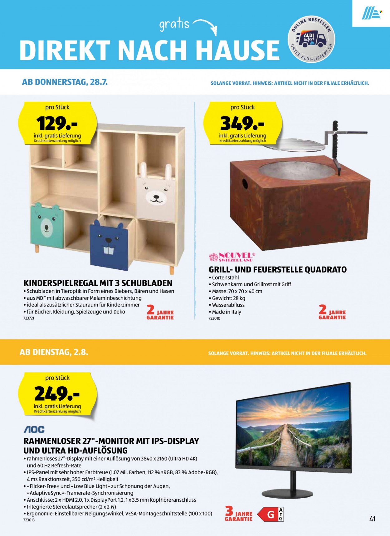 Volantino Aldi - 28.7.2022 - 3.8.2022. Pagina 41